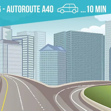 La Cambuse Topdestination-bourg - Centre - Classe 3 Etoiles Apartmán Bourg-en-Bresse